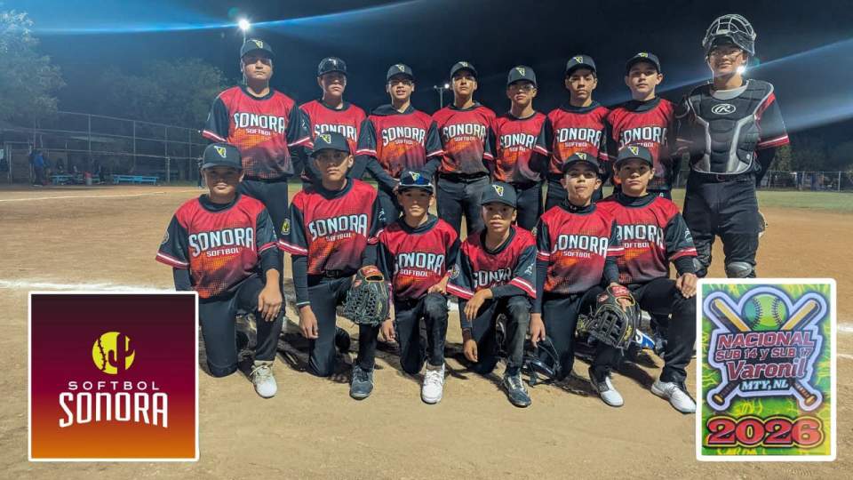 LAS DOS NOVENAS SONORENSES AVANZAN A “SEMIS” EN NACIONAL DE SOFTBOL SUB 14 Y 17 
